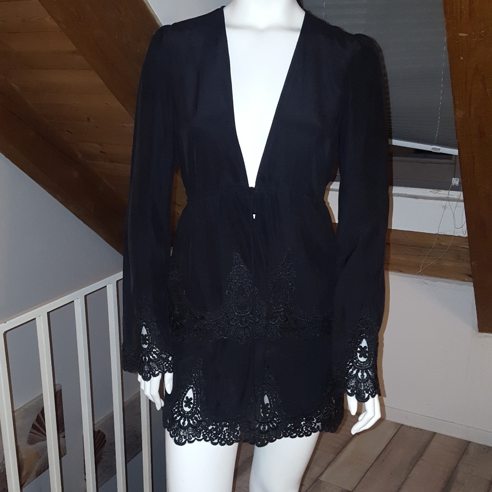 Stone Cold Fox Skirt snd Top Set Silk